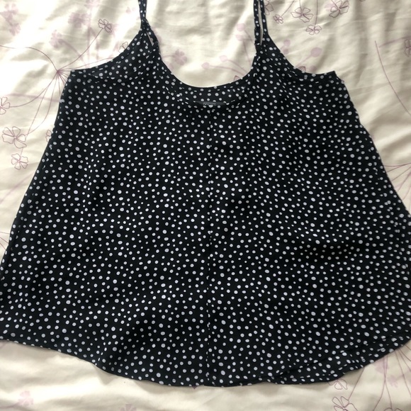 Silk polka dot tank - Picture 2 of 3
